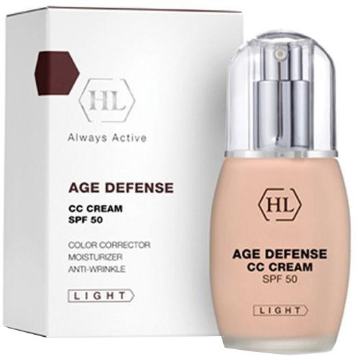Holy Land Cosmetics СС-крем  Age Defense Cc Cream Light SPF 50 50 мл (7290101328728) - зображення 1