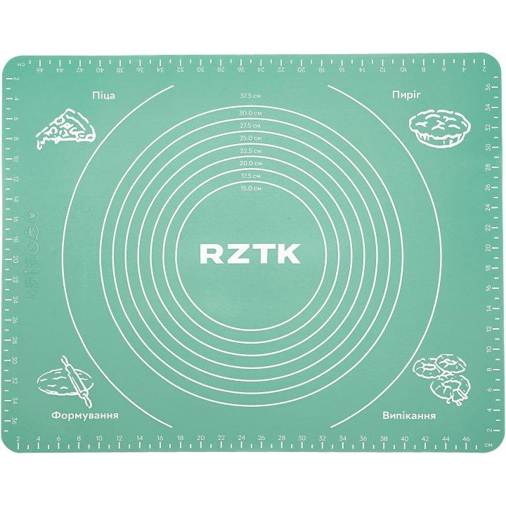 RZTK Коврик для формовки и выпечки теста  силиконовый 400х500 мм Mint (CM-338C) - зображення 1