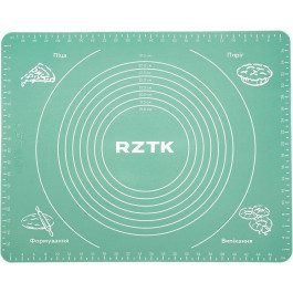 RZTK Коврик для формовки и выпечки теста  силиконовый 400х500 мм Mint (CM-338C)