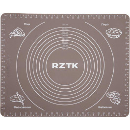 RZTK Коврик для формовки и выпечки теста  силиконовый 400х500 мм Coffee (CM-409С)