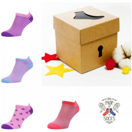 The Pair of Socks Набір шкарпеток  4P-121-PIN/BX 44-46 (4 пари) Різнокольорові (4820234201594)