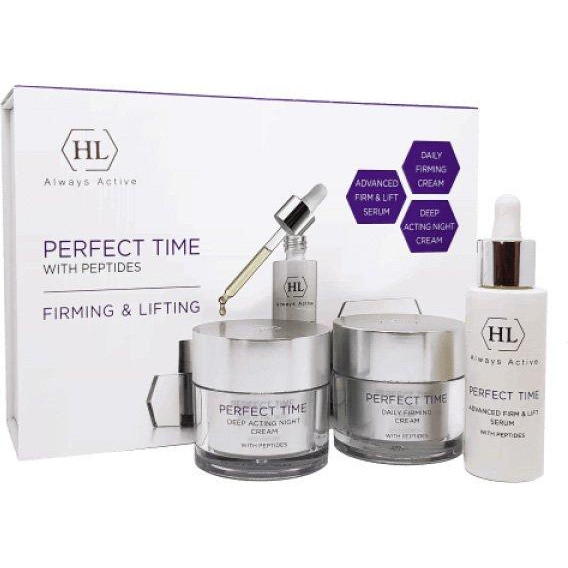 Holy Land Cosmetics Набор для лица  Perfect Time Kit Сыворотка 30 мл + Дневной крем 50 мл + Ночной крем 50 мл (729010132 - зображення 1