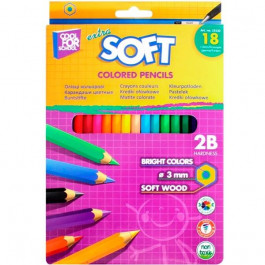 Cool For School Карандаши цветные 18 шт. Softy CF15132