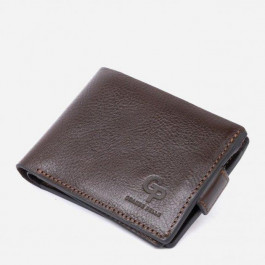 Grande Pelle Мужское портмоне кожаное  leather-11321 Коричневое