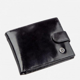 Boston Мужской кошелек кожаный  18808 Черный (leather-18808)