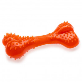 Comfy Mint Dental Bone - игрушка Комфи «Косточка с ароматом мяты» для собак 8,5 см оранжевая (113382)