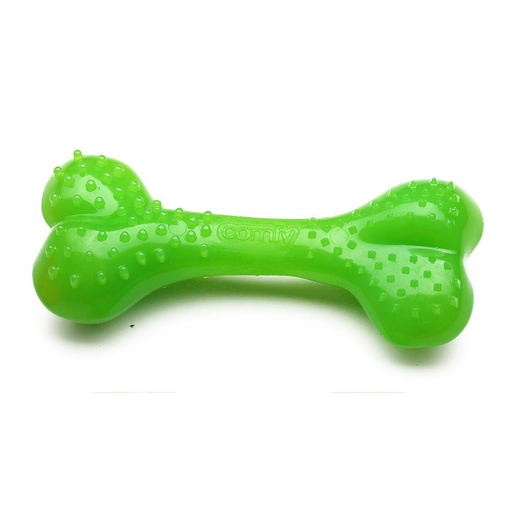 Comfy Mint Dental Bone - игрушка Комфи «Косточка с ароматом мяты» для собак 8,5 см зеленая (113381) - зображення 1