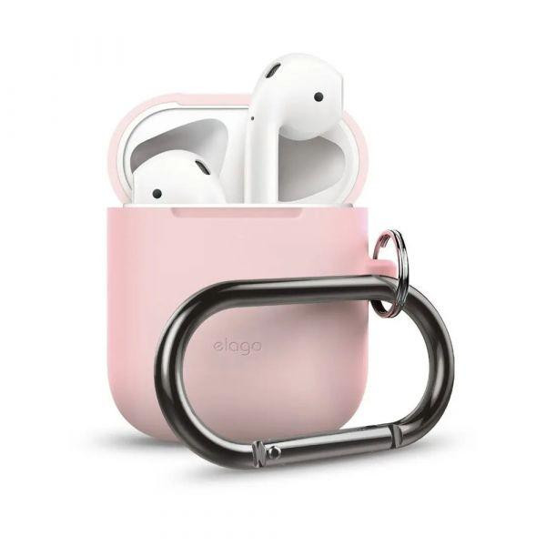 Elago Чехол  Hang Silicone Case Pink for Airpods (EAPSC-HANG-PK) - зображення 1