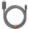 NATIVE UNION Belt Cable USB-C to HDMI Zebra 3m (BELT-C-HDMI-ZEB-3) - зображення 1
