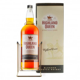 Highland Queen Віскі бленд  4,5 л 40% з підставкою у сувенірній коробці (3328640402488)