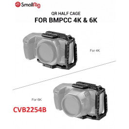 SmallRig Cage for Blackmagic Design Pocket Cinema Camera 4K & 6K (CVB2254B)