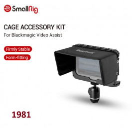 SmallRig Monitor Cage Accessory Kit for Blackmagic Video Assist (1981)