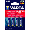 Varta AAA bat Alkaline 4шт MAX TECH (04703101404) - зображення 2