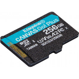 Kingston 256 GB microSDXC class 10 UHS-I U3 Canvas Go! Plus SDCG3/256GBSP