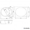 Minola MOG 1155-63 Базальт - зображення 3