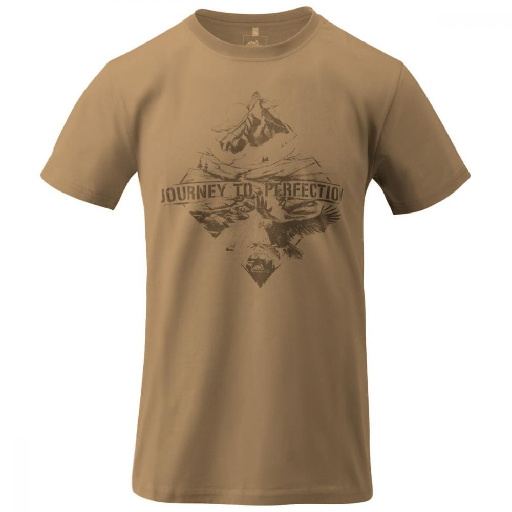 Helikon-Tex Футболка T-shirt  Mountain Stream - U.S. Brown S - зображення 1