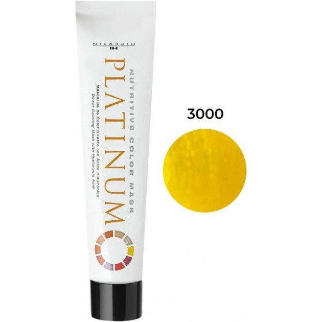 HIPERTIN Тонирующая краска-маска для волос 3000 королевский желтый 100 мл PLATINUM, - зображення 1