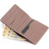 Grande Pelle Маленький жіночий гаманець пудрового кольору  537665 - зображення 5