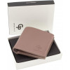Grande Pelle Маленький жіночий гаманець пудрового кольору  537665 - зображення 6