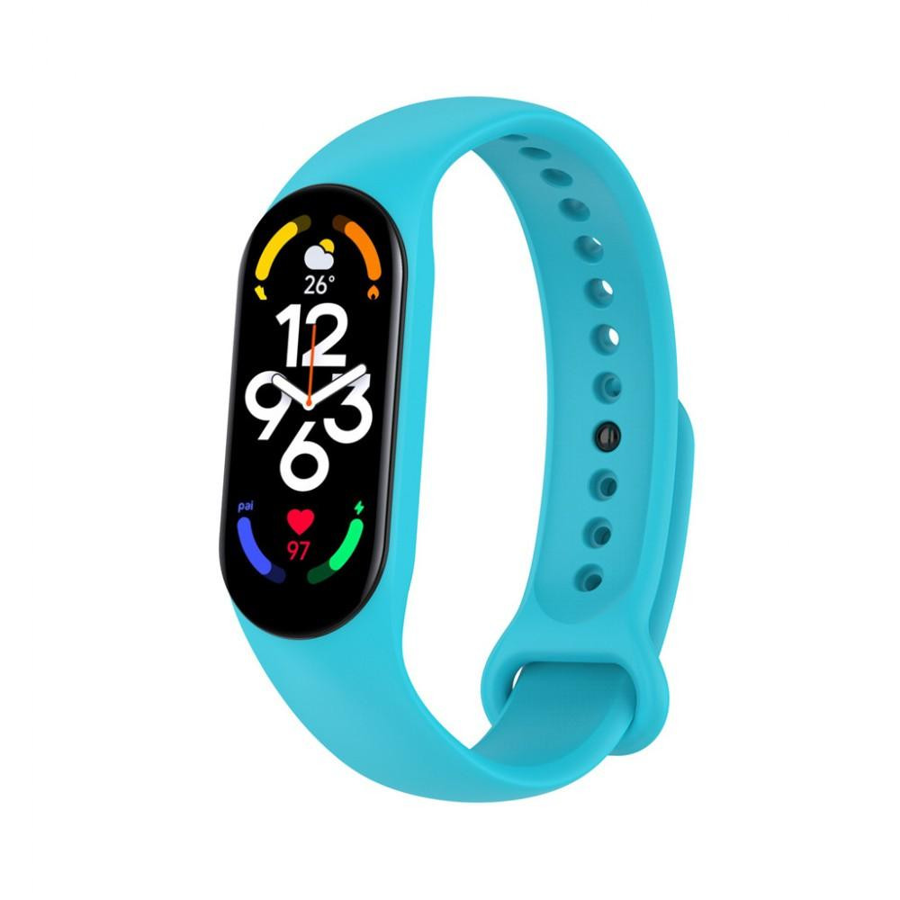 BeCover Силіконовий ремінець  для Xiaomi Mi Smart Band 7 Light Blue (707488) - зображення 1