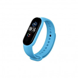   BeCover Силіконовий ремінець для Xiaomi Mi Smart Band 5 / Mi Smart Band 6 Light Blue (707653)