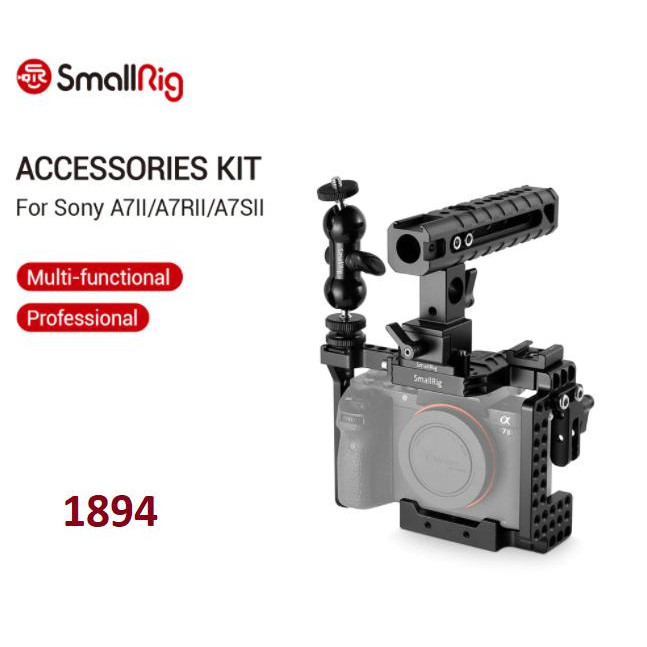 SmallRig Accessories Kit for Sony A7II A7RII A7SII (1894) - зображення 1