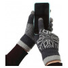 ArmorStandart Рукавиці для сенсорних екранів Touch Gloves Snowflake з орнаментом Light Grey (ARM5999 - зображення 3