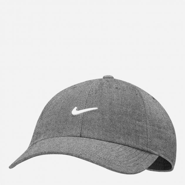 Nike Кепка  U Nsw H86 Nu Cap DV3166-010 Misc Темно-серая (195870993627) - зображення 1