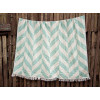 Barine Home Покрывало Barine Fishbone Throw 130x180 Sage (8681694009108) - зображення 1