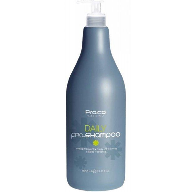 Pro.co Шампунь  Daily для частого миття волосся з оливковою олією та лавром 1000 мл (8051566447244) - зображення 1