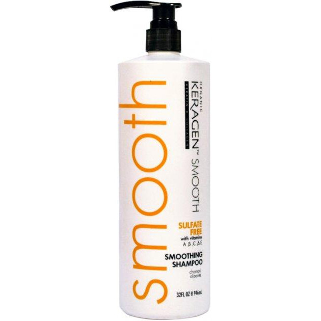 Organic Keragen (Chemco Corp.) Шампунь  Smoothing Shampoo для разглаживания волос 946 мл (755439930366) - зображення 1