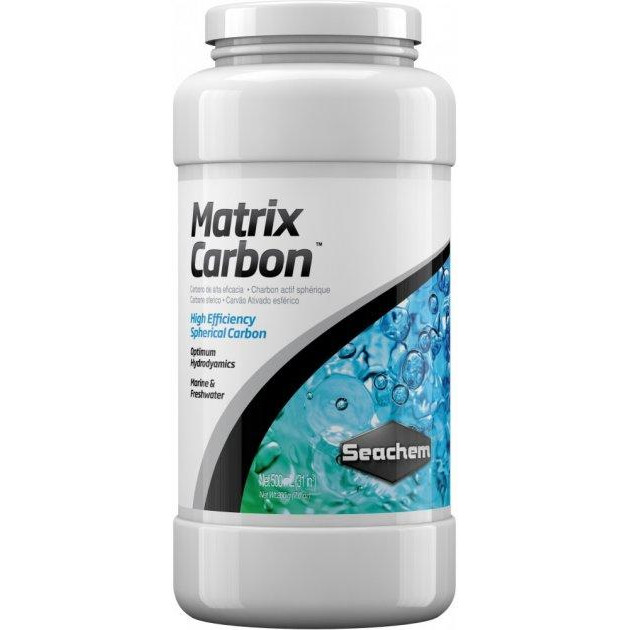 Seachem Высокоэффективный сферический уголь  Matrix Carbon 500 мл (000116010306) - зображення 1