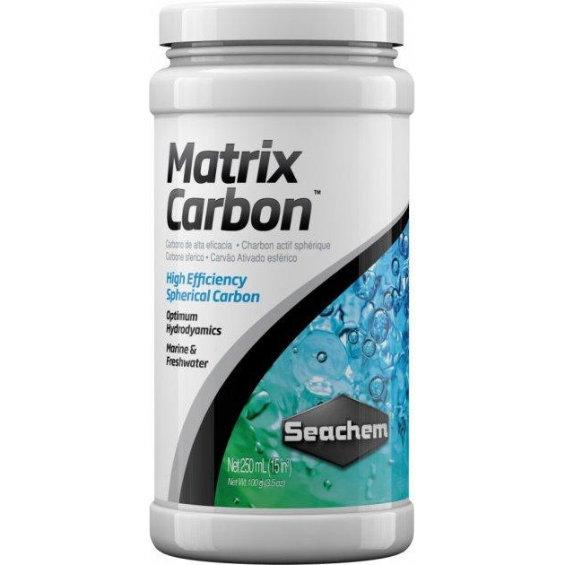 Seachem Высокоэффективный сферический уголь  Matrix Carbon 250 мл (000116010603) - зображення 1