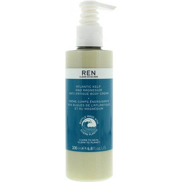 Clean Крем для тіла проти втоми Ren Atlantic Kelp And Magnesium Anti-Fatigue Body Cream 200 мл (5056264703 - зображення 1