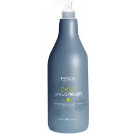 Pro.co Крем  Daily для частого миття волосся з оливковою олією та лавром 1000 мл (8051566447282)