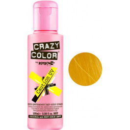 CRAZY COLOR Тинт-фарба для волосся Crazy Colour by Renbow Semi Permanent Color №77 неоновий жовтий 100 мл (50358