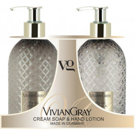   Vivian Gray Набор  Ylang & Vanilla Gemstone Крем-мыло 300 мл & Лосьон для рук 300 мл (4250120735283)