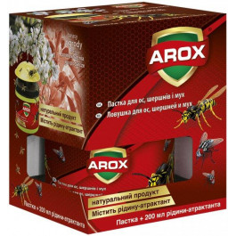 Arox Ловушка для ос, шершней и мух + жидкость 200 мл (5902341309390)