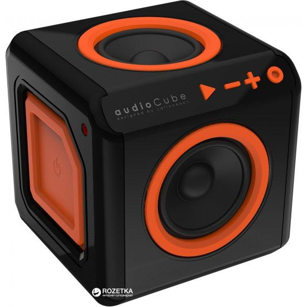 Allocacoc audioCube Black/Orange (3802/EUACUB) - зображення 1