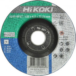 Hikoki по металлу 125x6x22.2 мм 10 шт (4100232)