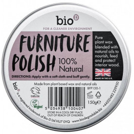Bio-D Органический полироль для мебели и древесины  Furniture polish 150 г (5034938100407)