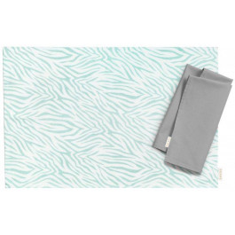 COSAS Салфетки  Shreds Mint Grey 30х30 см 4 шт, 30x42 см 4 шт (4822052071823)