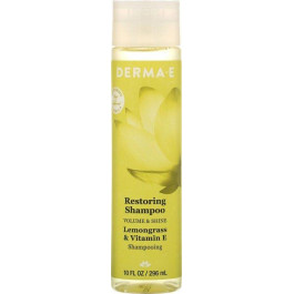 Derma E Восстанавливающий шампунь  с маслом лемонграсса и витамином Е 296 мл (030985063158)