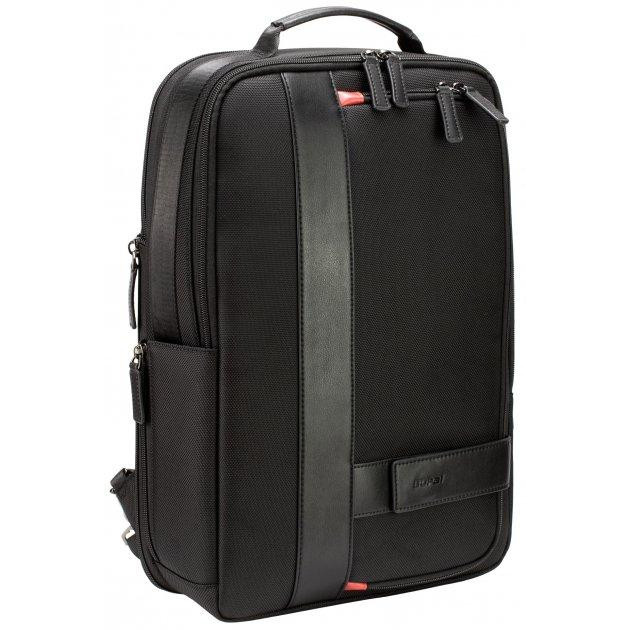 Optima Рюкзак-сумка деловой  2 в 1 мужской 1.3 кг 44х30х12 см 16-25 л Черный (751-006561) - зображення 1