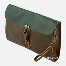 TRAUM Женская сумка-пошет  коричневая (7171-14)