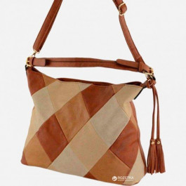 TRAUM Женская сумка-мешок  коричневая (7236-33)