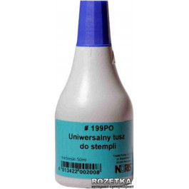 NORIS-COLOR Швидкосохнуча штемпельна фарба на спиртовій основі  199 PO 50 мл Синя (87001)