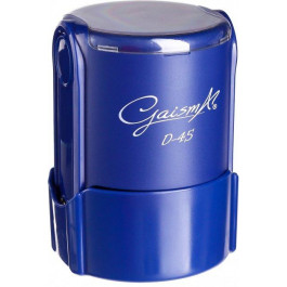 Gaisma Оснастка для круглой печати d 46 мм  D-46 синий корпус с крышкой (482021201005703)