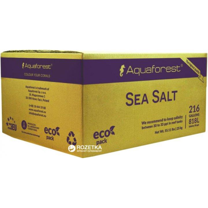 Aquaforest Соль морская  Sea Salt 25 кг (730273) - зображення 1