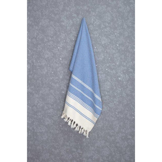 ARYA Рушник для сауни та пляжу Bergama  блакитний 90х180 см (2600000005388) - зображення 1